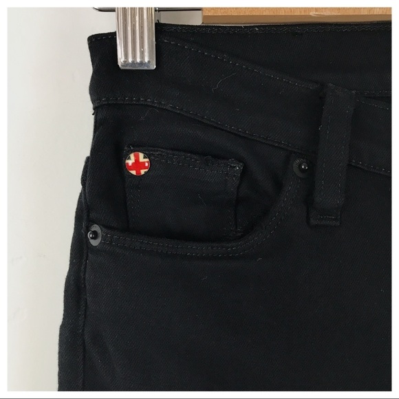 Hudson Nico Midrise Super Skinny Jeans Size 25 - Picture 8 of 16